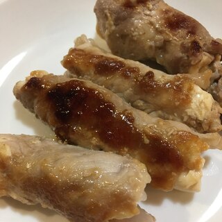 焼肉のタレで簡単！肉巻き豆腐